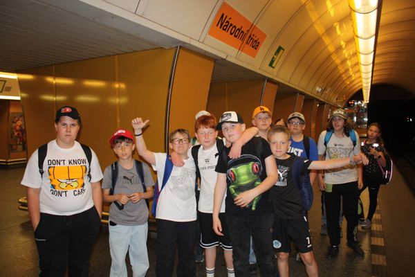 výlet 5. tříd do Prahy