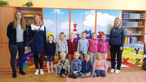 Návštěva v 1. třídách z MŠ Dlouhoňovice  a Hejnice